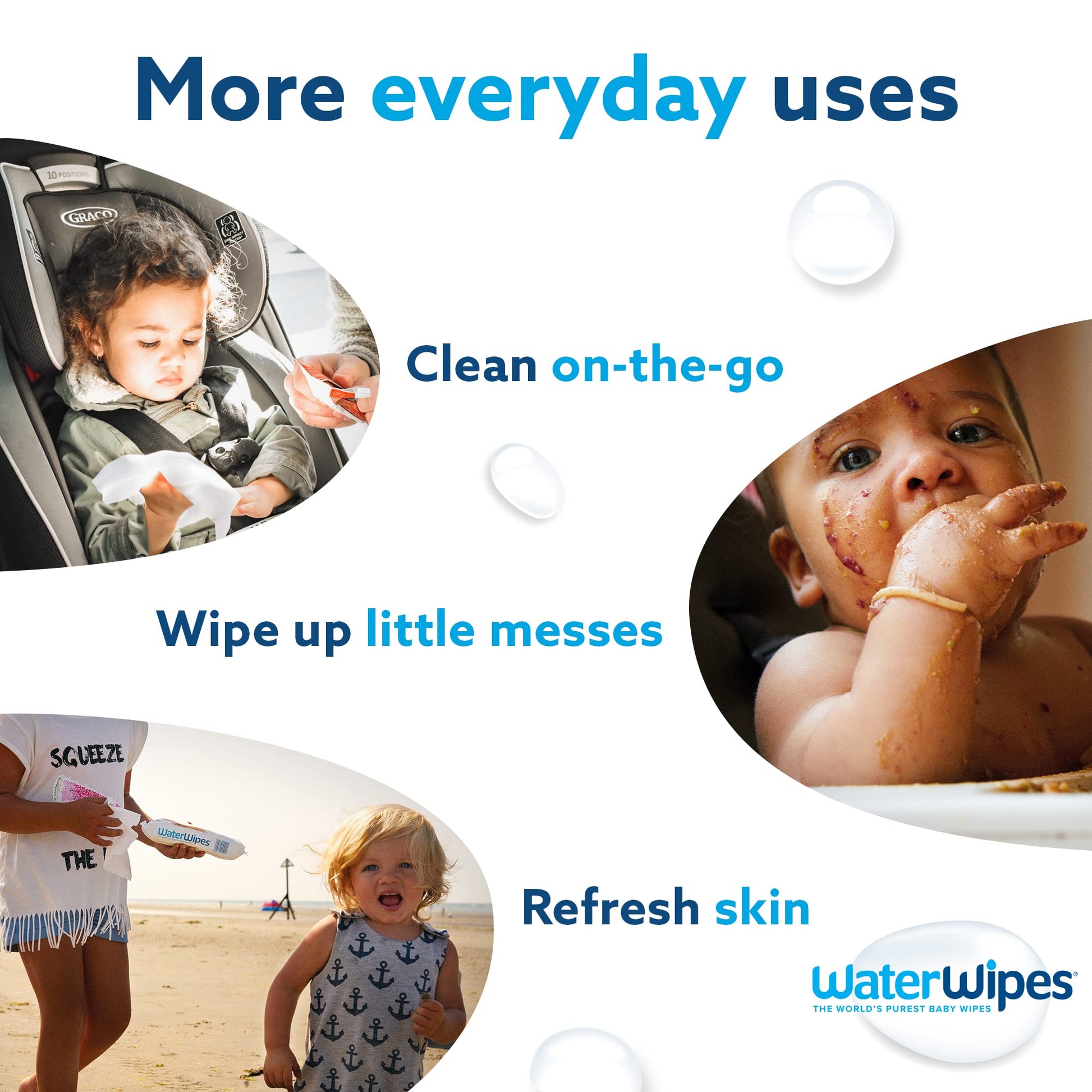 Water Wipes Baby Wipes Fragrance-Free 12 Pack