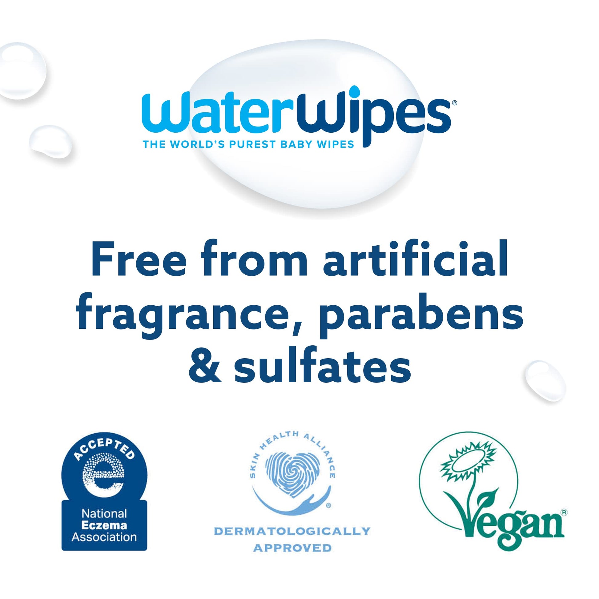 Water Wipes Baby Wipes Fragrance-Free 12 Pack