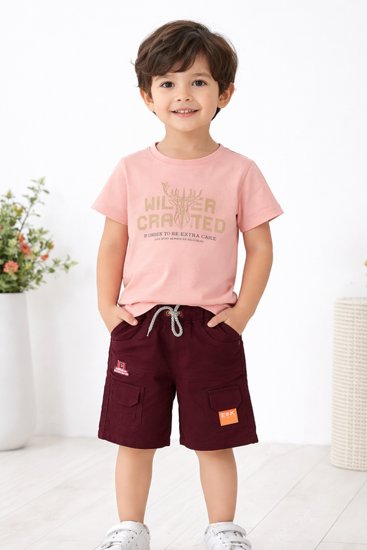 (Copy 2 Boy Casual Outfit Set (BGGM-