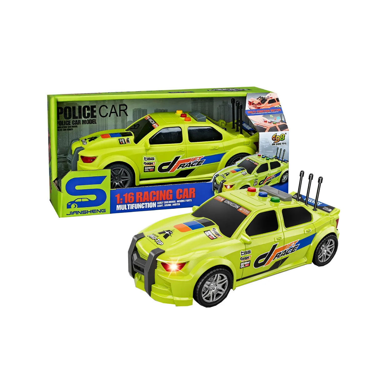 1:16 Racing Car Multifunction Neon (JS124)