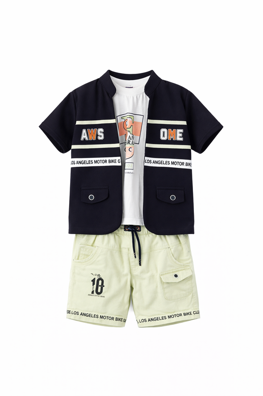 (Copy 5) Boy Casual Outfit Set (BGGM-