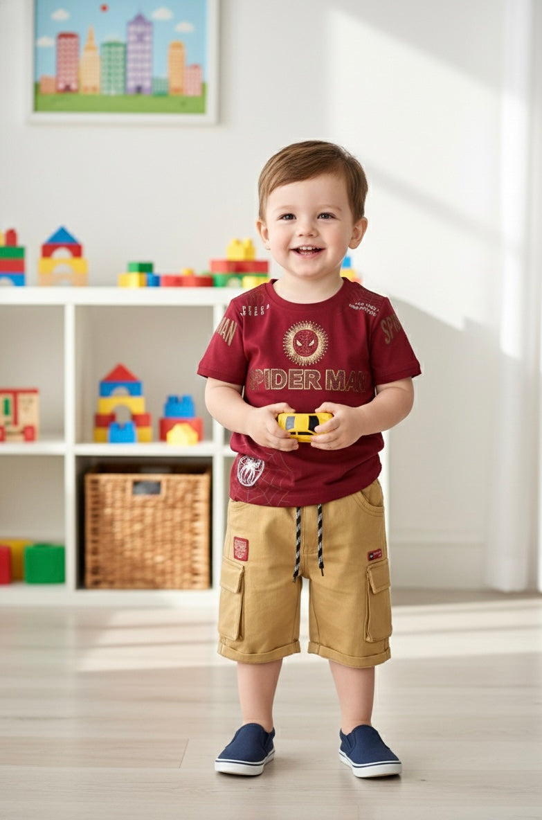 (Copy 3 Boy Casual Outfit Set (BGGM-