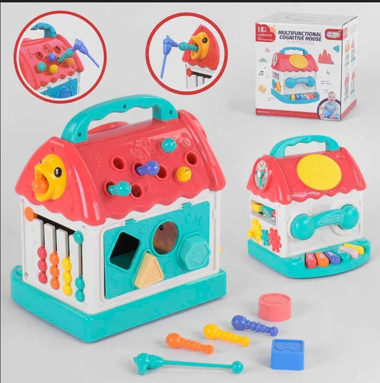 Aiyingle Multifunctional Cognitive House Toy for Baby