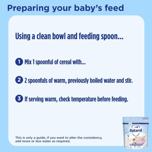 Aptamil Multigrain Banana & Berry Baby Cereal (7+ Months) 200g