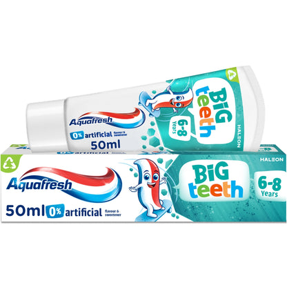 Aquafresh Big Teeth Toothpaste (6-8 years) 50ml