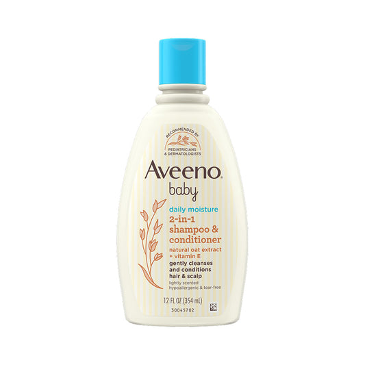 Aveeno Baby Daily Care 2 in 1 Shampoo & Conditioner 354ml