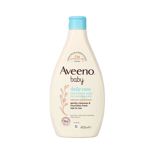 Aveeno Baby Daily Care Hair & Body Wash for Sensitive Skin 400ml
