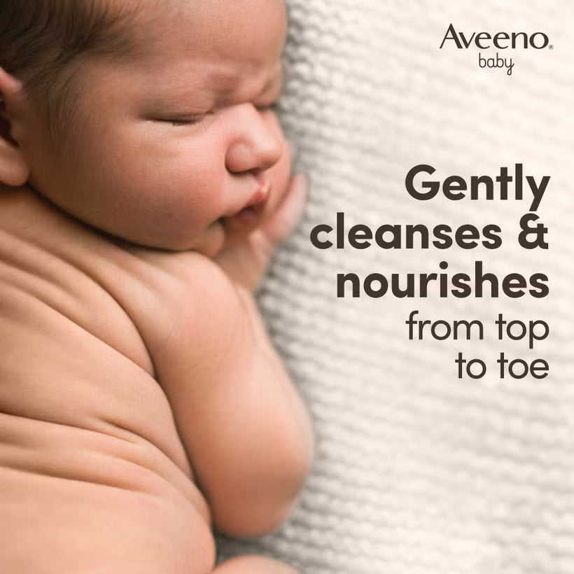 Aveeno Baby Daily Care Hair & Body Wash for Sensitive Skin 400ml