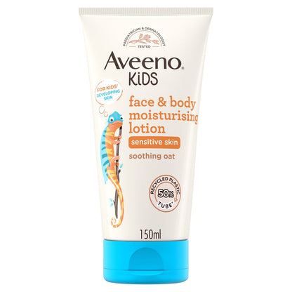 Aveeno Baby Kids Face & Body Moisturising Lotion 150ml