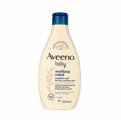 Aveeno Baby Soothing Relief Emollient Wash 250ml