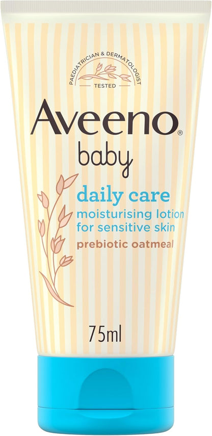 Aveeno Baby Daily Care Baby Moisturising Lotion for Sensitive Skin 75ML