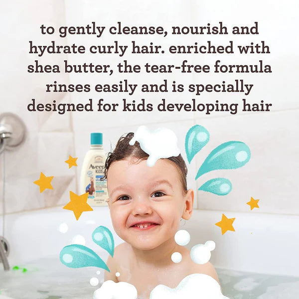 Aveeno Kids Curly Hair Shampoo 354ml