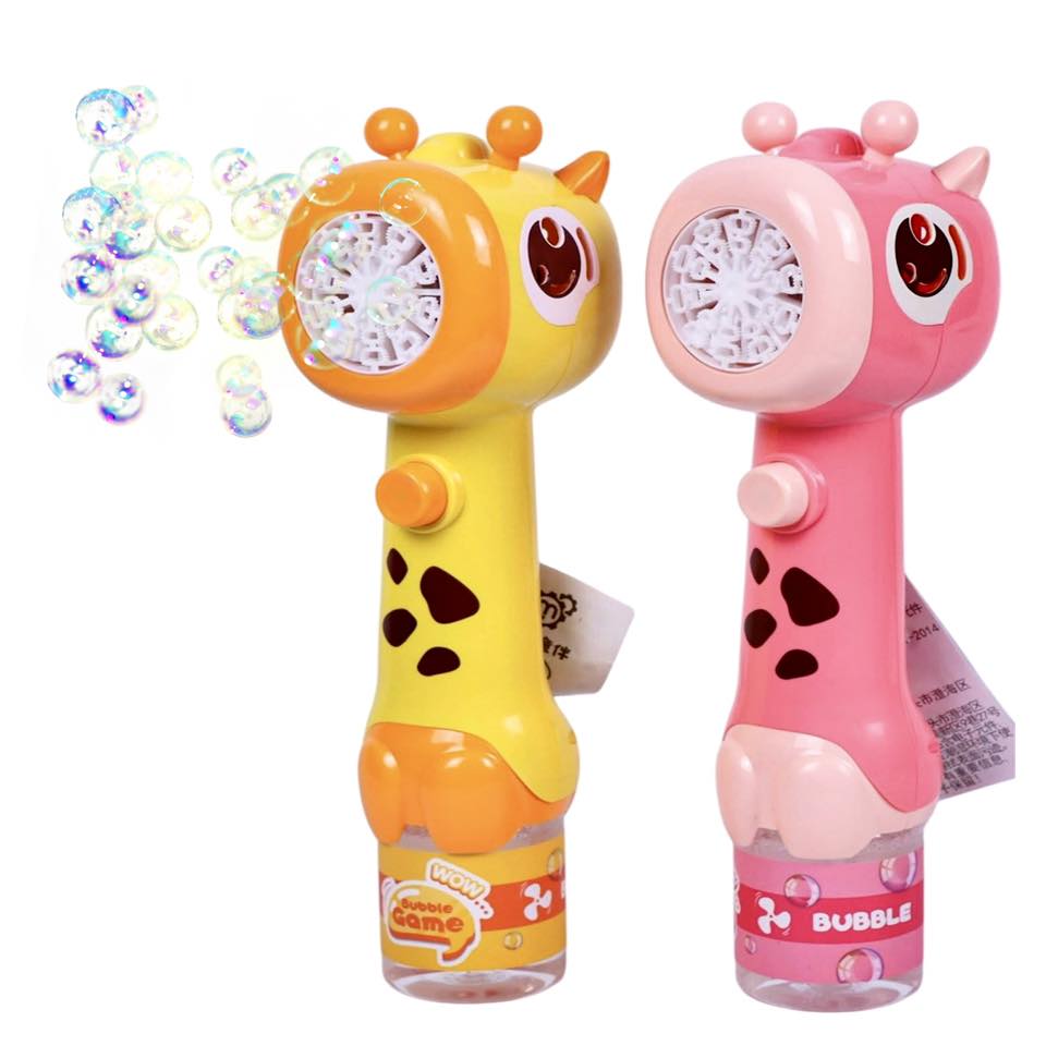 Baby Giraffe Bubble Gun