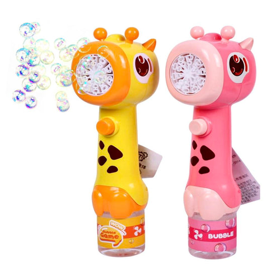 Baby Giraffe Bubble Gun