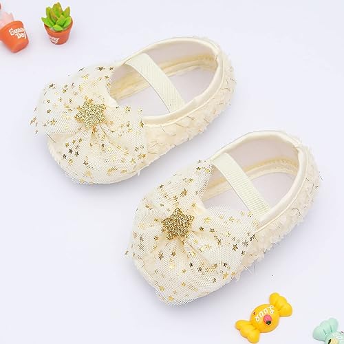 Baby Girls Soft Shoes- Yellow