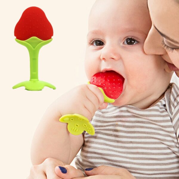 Baby Tree Teether- Red