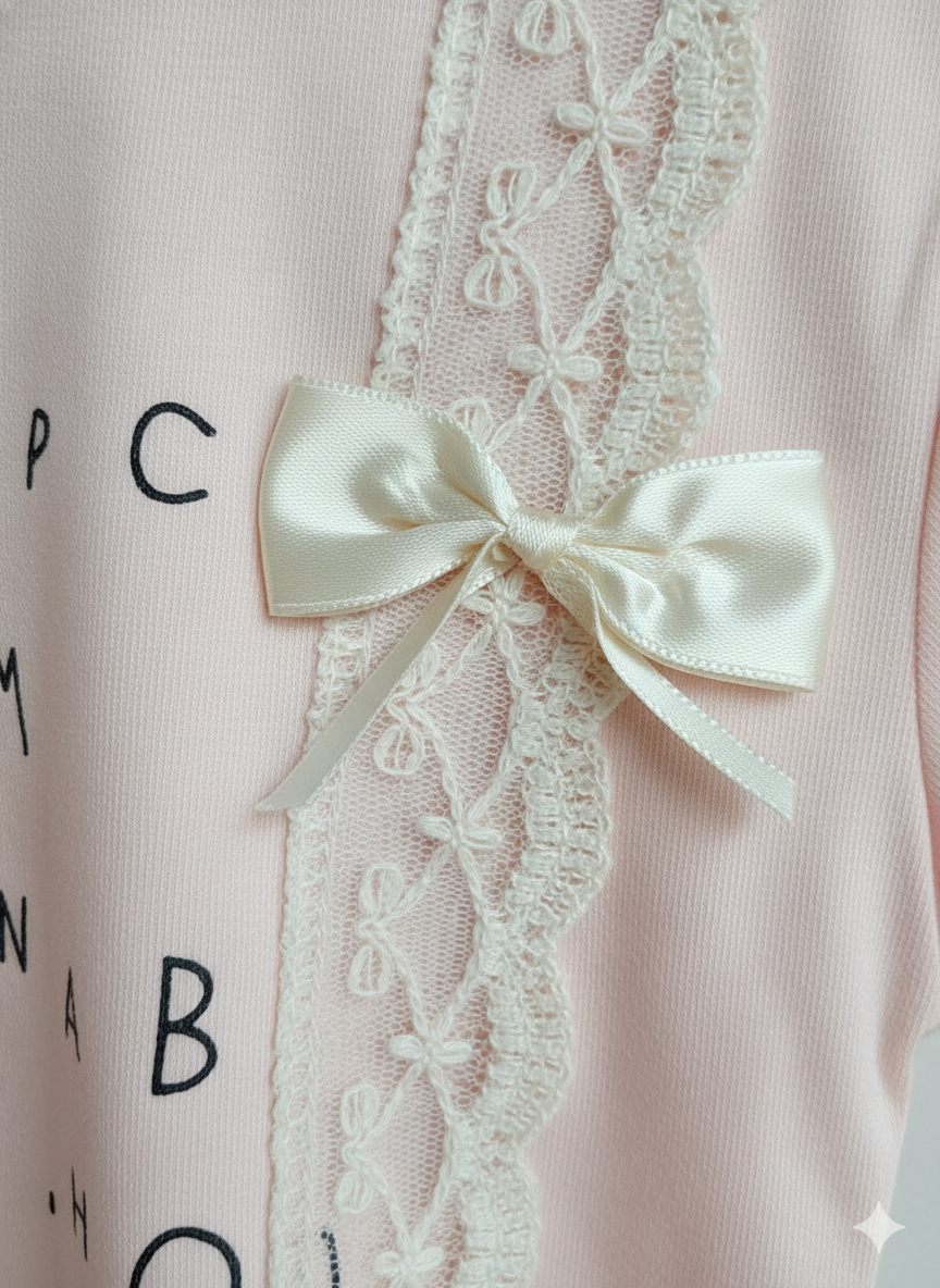 Baby Girl Summer Co Ord Set- Light Pink