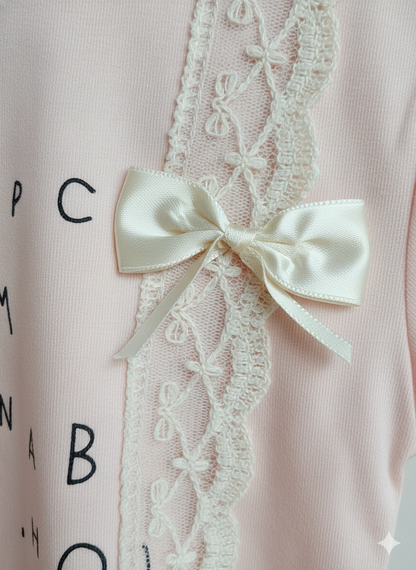 Baby Girl Summer Co Ord Set- Light Pink