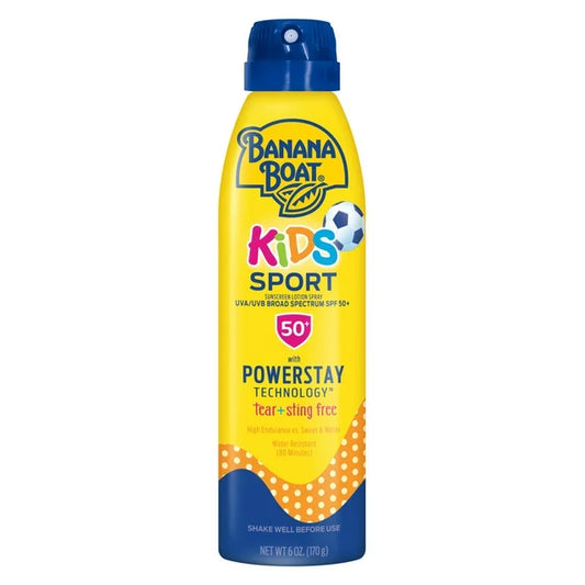 Banana Boat Kids Sport Sunscreen Lotion Spray SPF 50, 170 g