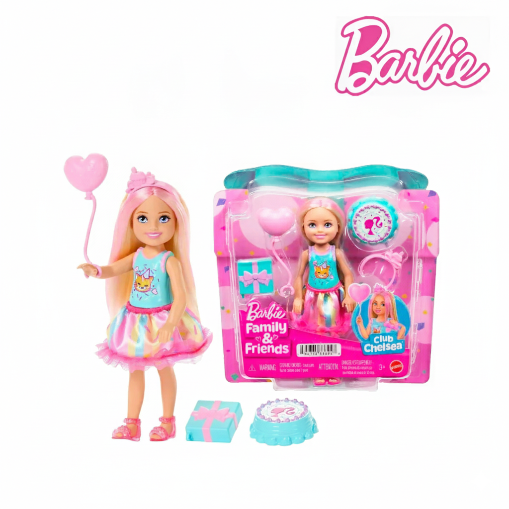 Barbie Club Chelsea Friends & Family Doll Set (JJB37)