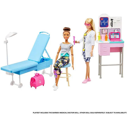 Barbie GWV01 Medical Doctor Doll & Playset
