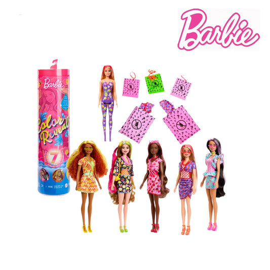 Barbie HJX49 Color Reveal Doll, Scented Sweet Fruit Series