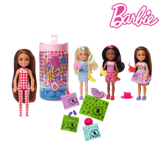 Barbie HKT81 Color Reveal Doll, Picnic Series