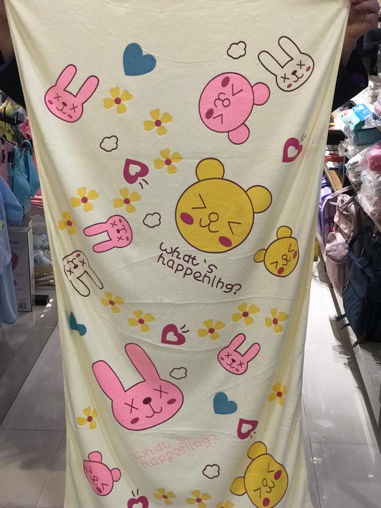 Basic Baby Towel Size S- Yellow