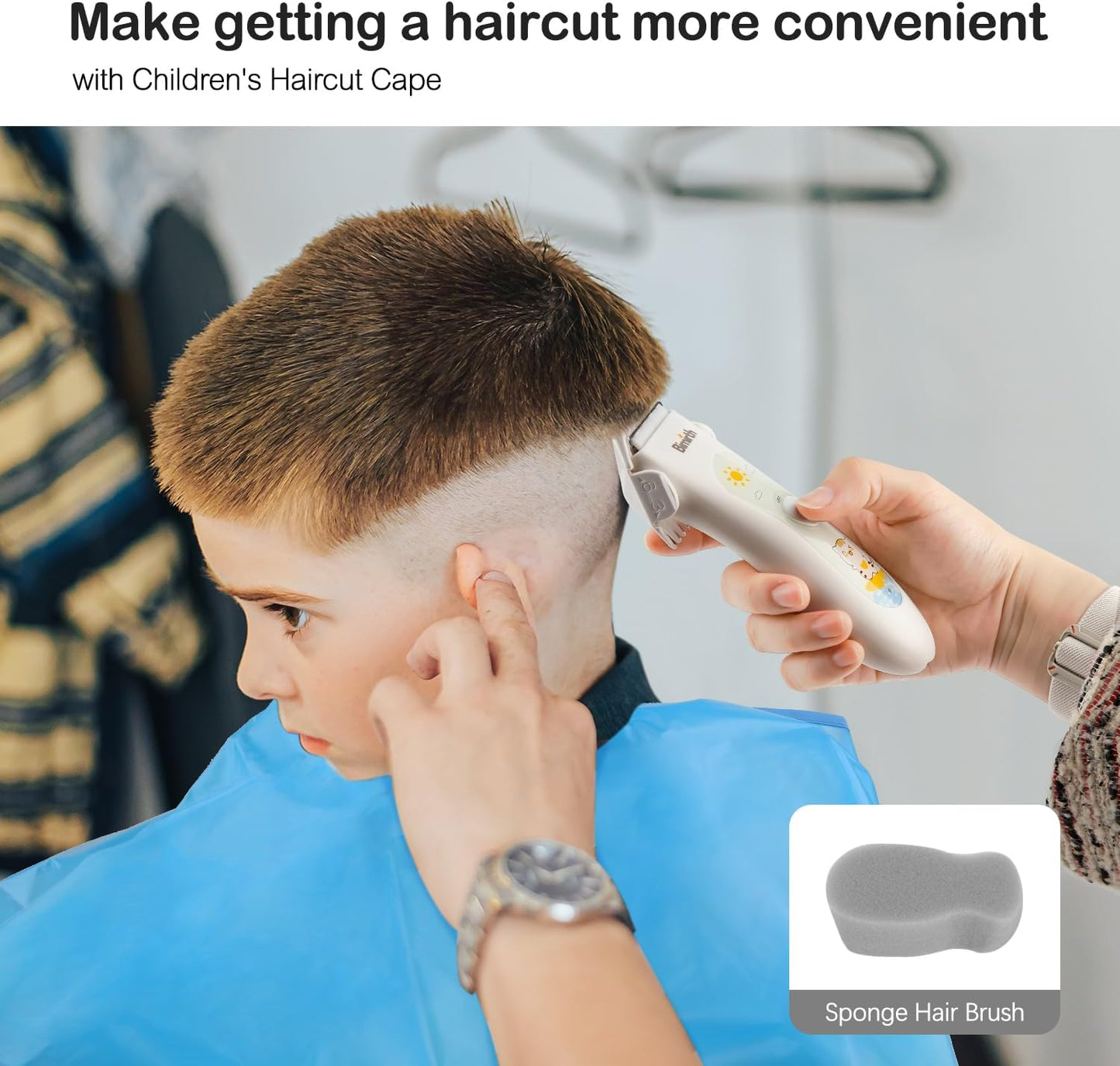 Bimirth Kids Waterproof Hair Clippers (S401011)