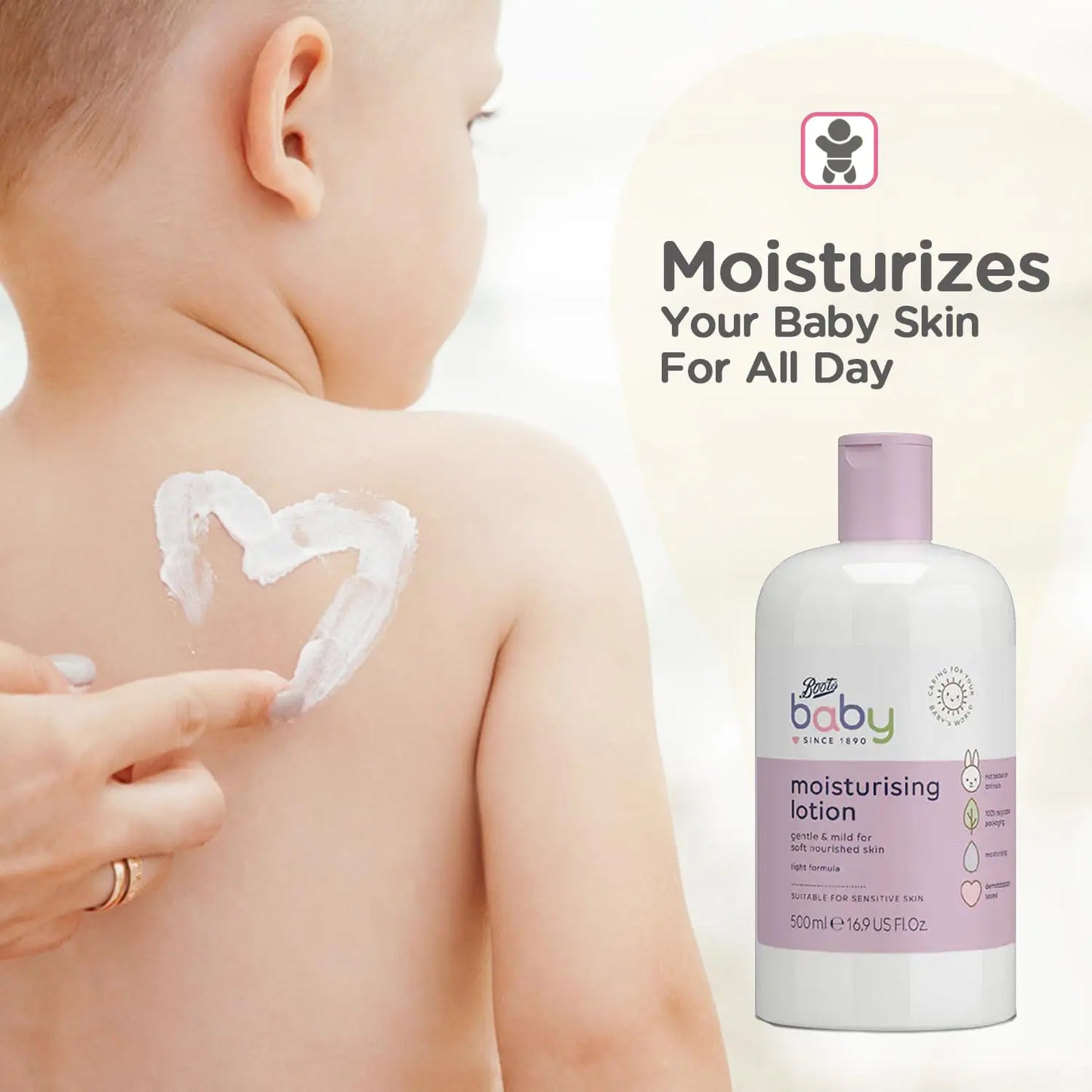 Boots Baby Moisturising Lotion 500ml