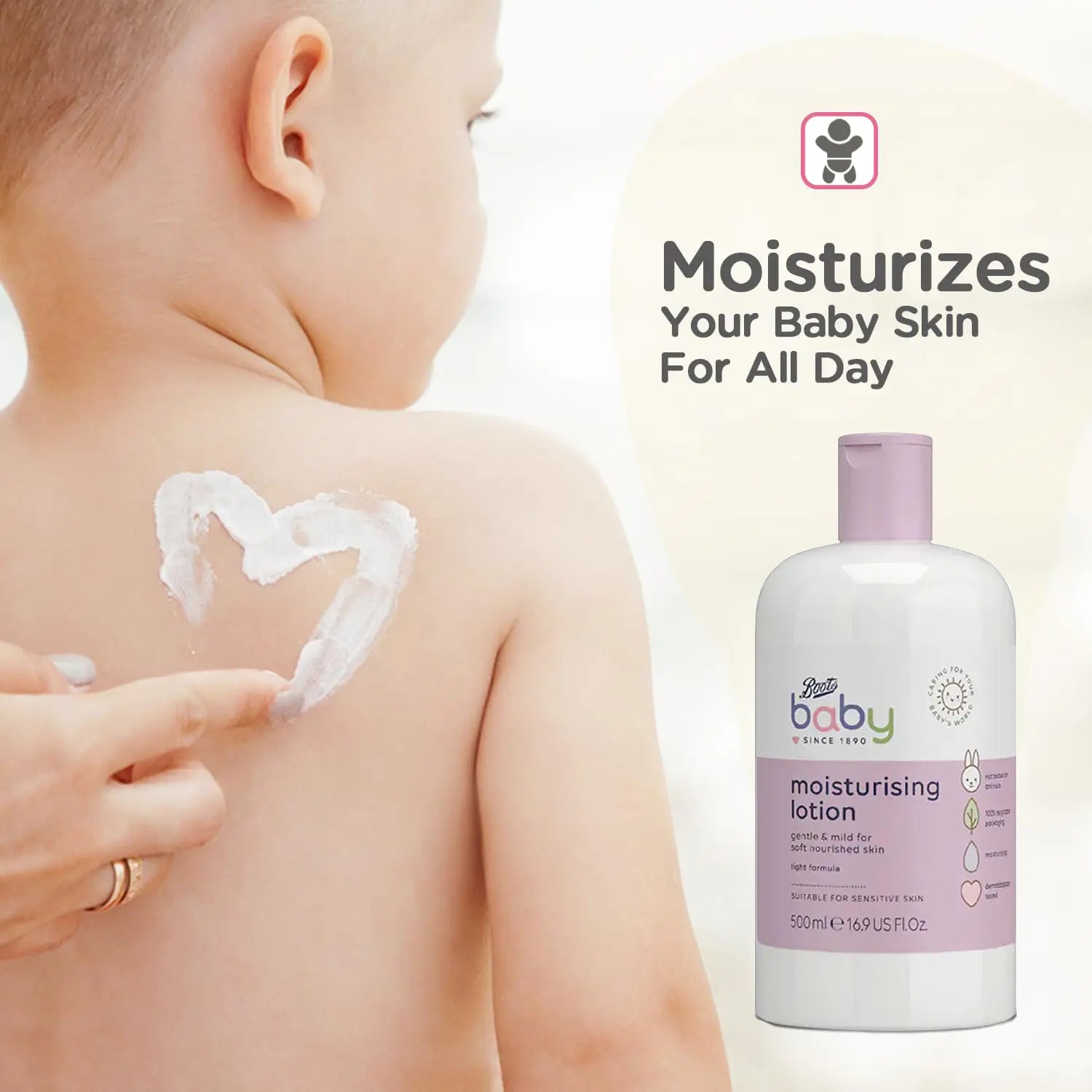 Boots Baby Moisturising Lotion 500ml