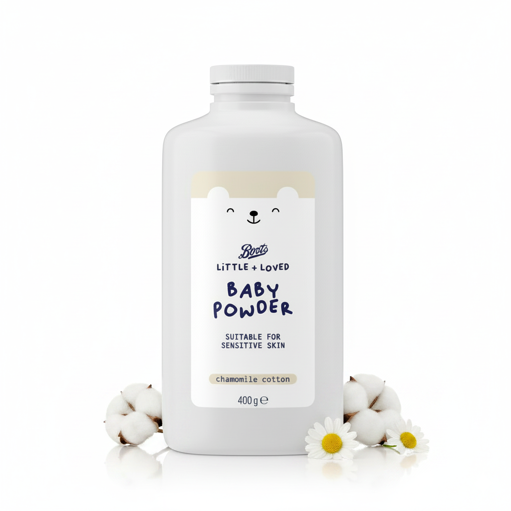 Boots Little + Loved Baby Powder 400g