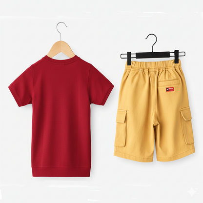 Boy Casual Outfit Set-Break Rules (BGGM23)