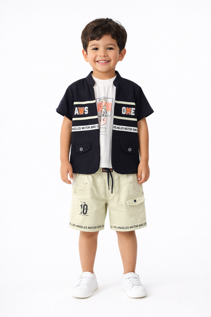 Boy Casual Outfit Set (BGGM12) 3-6Y