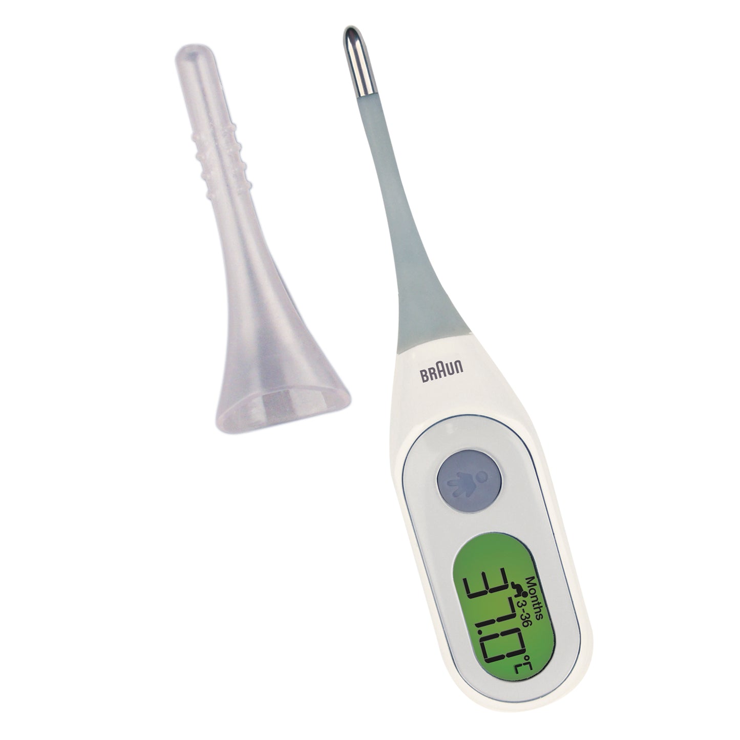 Braun Digital Stick Thermometer with Age Precision