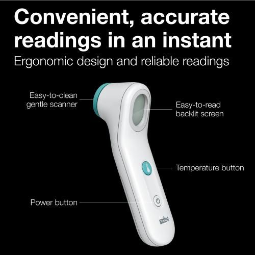 Braun Sensian Contact 5 Forehead Thermometer