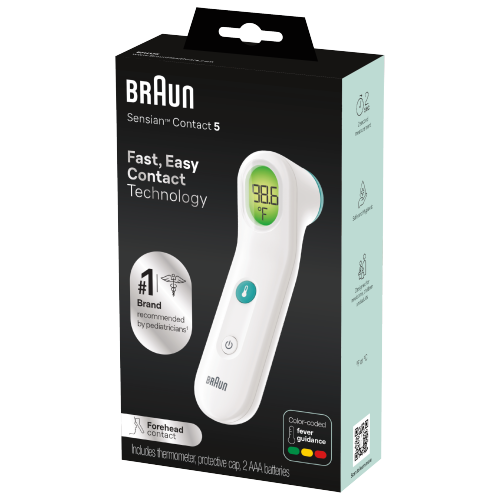 Braun Sensian Contact 5 Forehead Thermometer