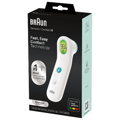 Braun Sensian Contact 5 Forehead Thermometer