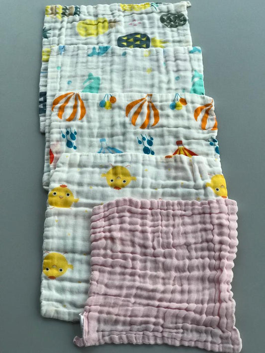 Burp Cloth 5 Pcs Set