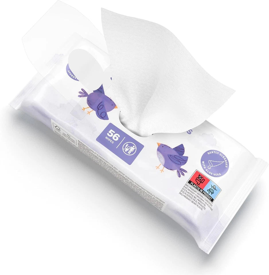 By Amazon Sensitive Baby Wipes- Unscented 56 pcs