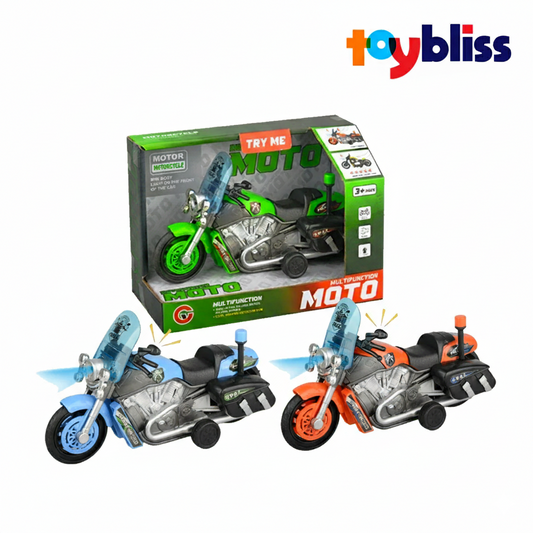 CG Multifunction B/O Moto Bike with Lights & Sound (9867-2C) 3Y+
