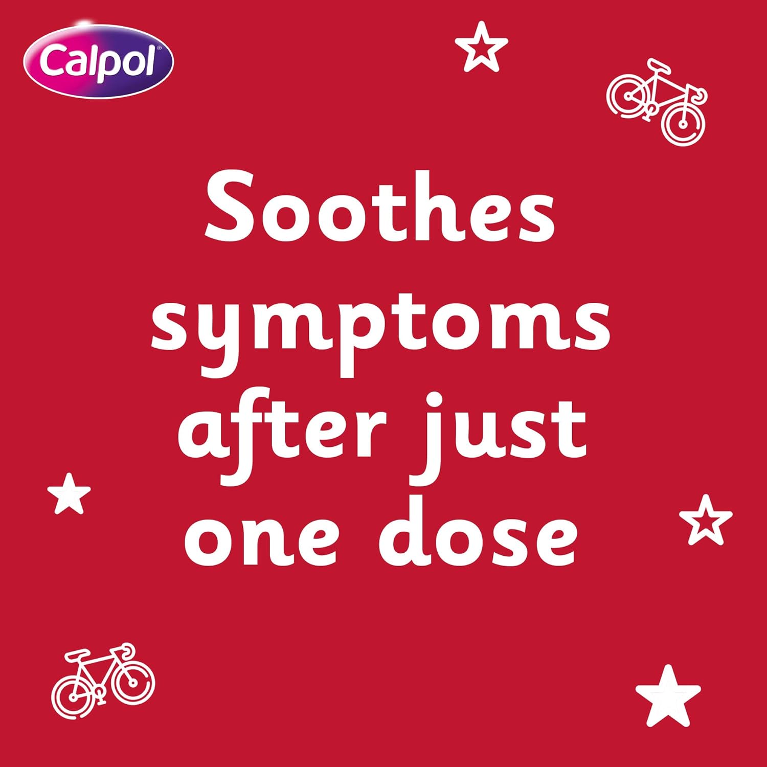 Calpol SixPlus Suspension Sugar Free Strawberry Flavor 6+ Years, 80ml