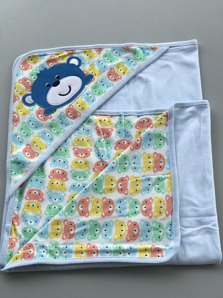 Cartebaby Soft Printed Cap Towel