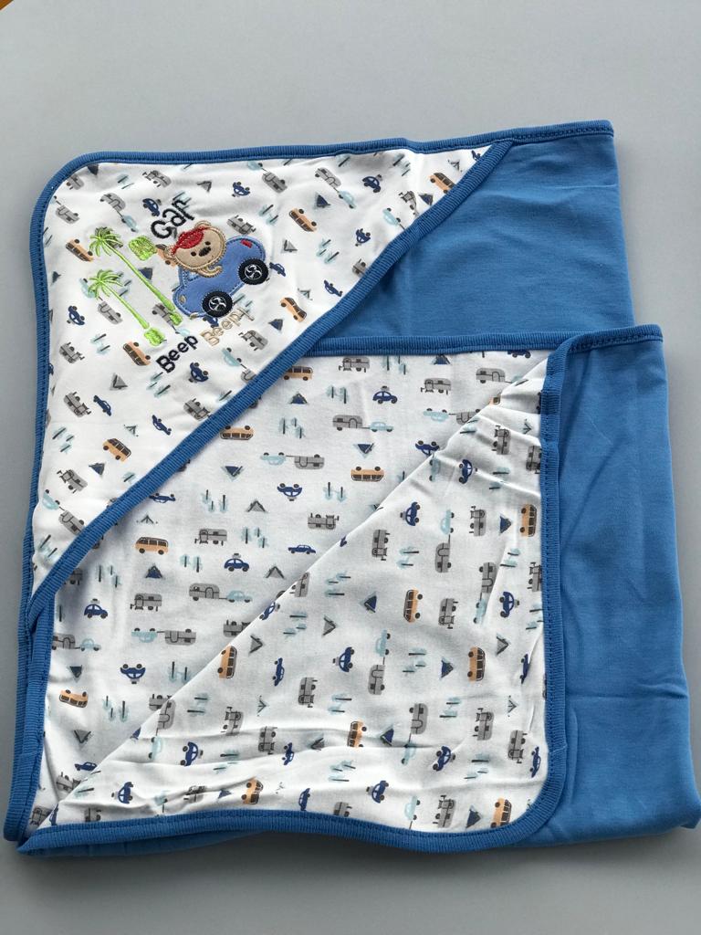 Cartebaby Soft Printed Cap Towel