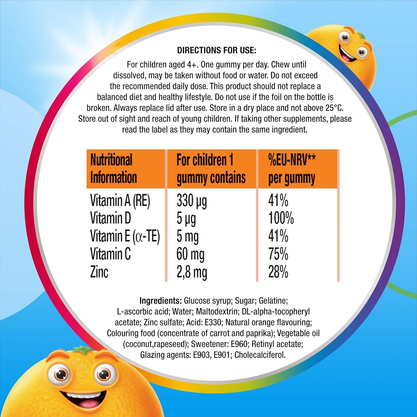 Centrum Multivitamins For Kids Immunity Support- 30 Gummies