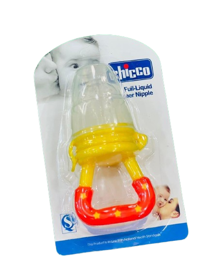 Chicco Fruit-Eating Pacifiers- Yellow