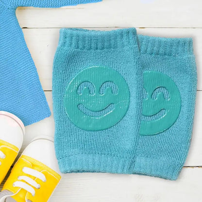 Children's Anti-slip Knee Pads(0-1y) Cyan- S