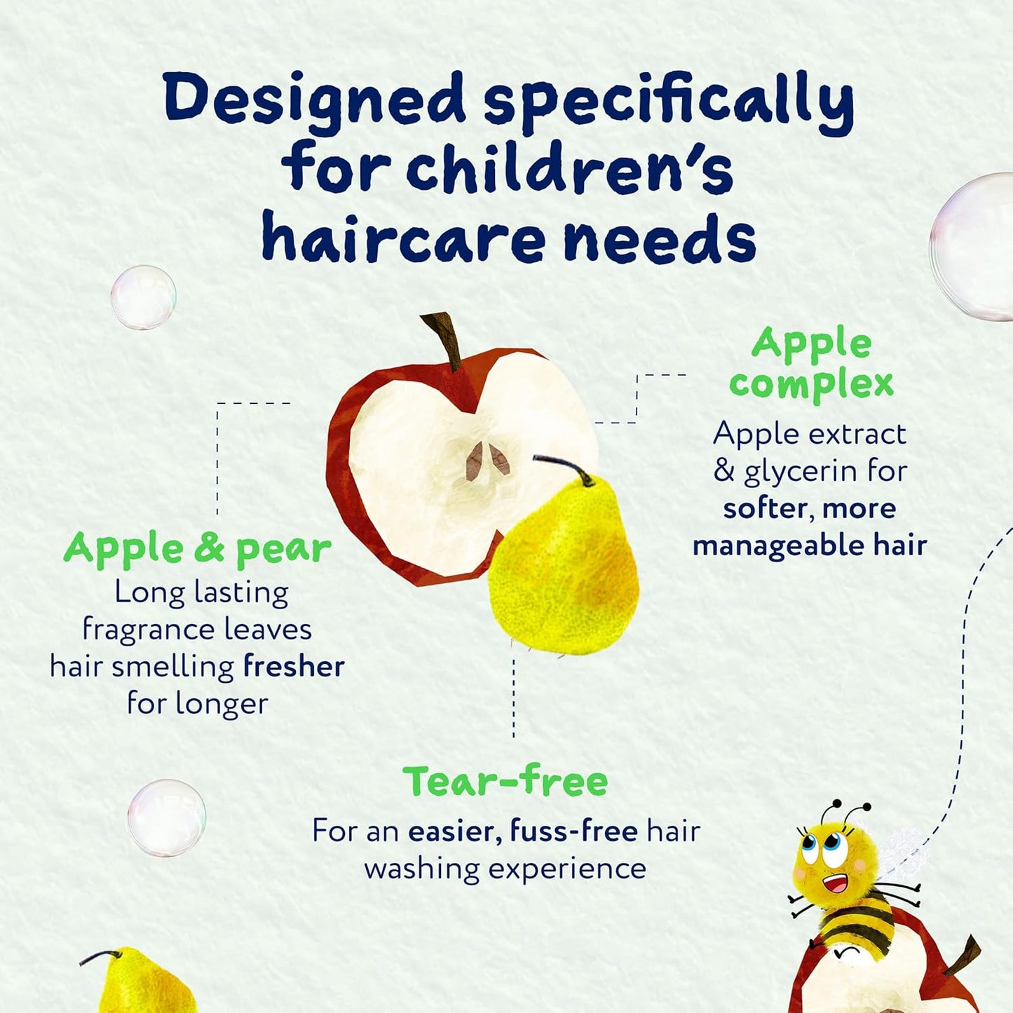 Childs Farm 2 in 1 Shampoo & Conditioner Apple & Pear 250ml