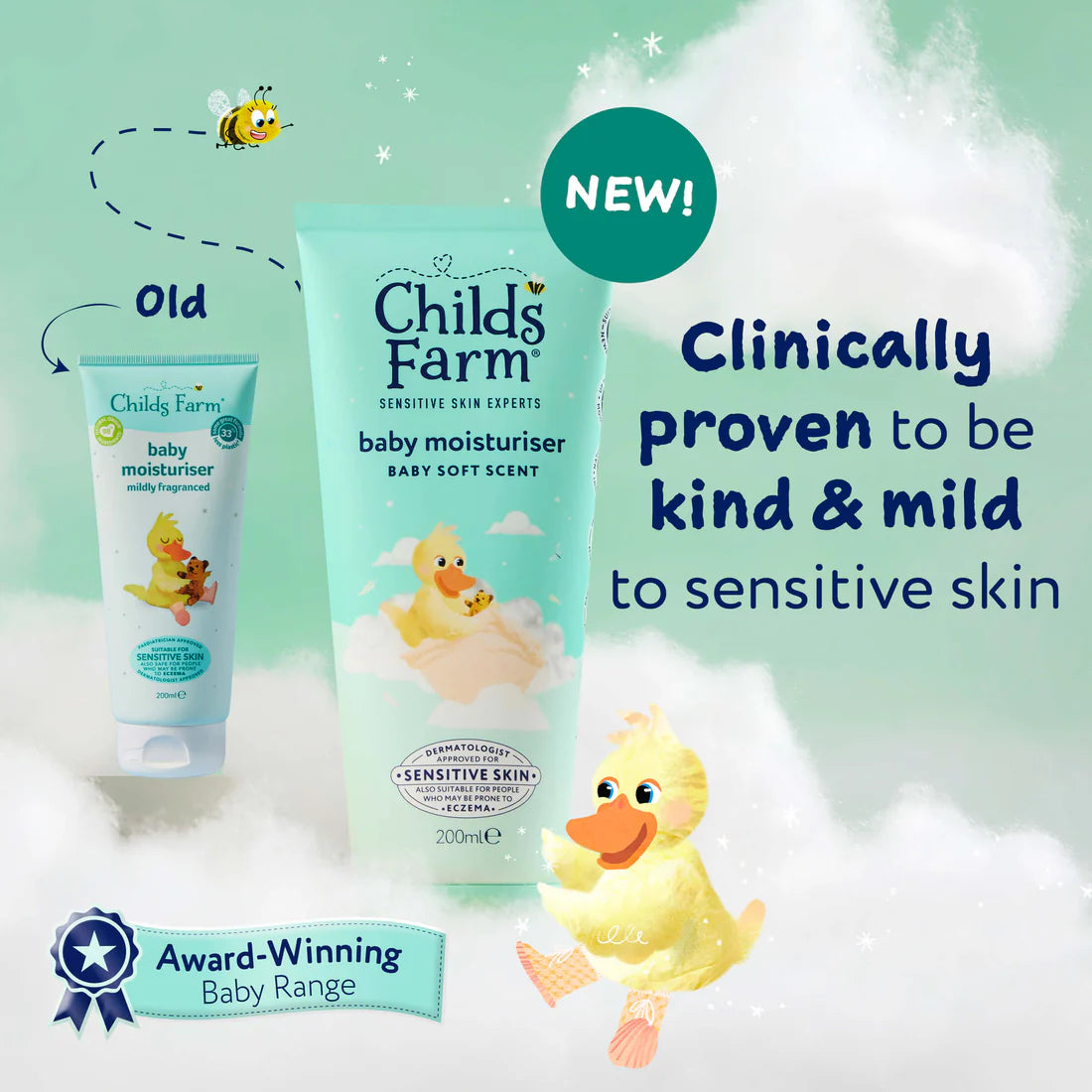 Childs Farm Baby Moisturizer Baby Soft Scent 200ml