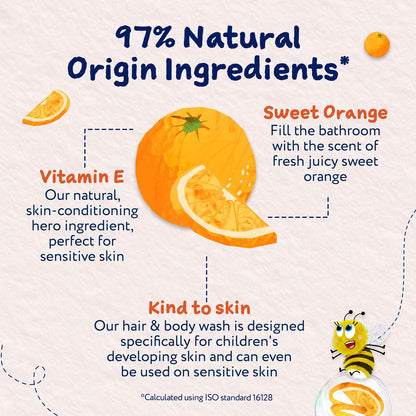 Childs Farm Hair & Body Wash- Sweet Orange 250ml
